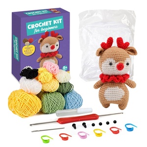 Kits de tricot DIY pour enfants, nouveaux jouets créatifs de Noël, support OEM/ODM, 2026 - Product Image 1