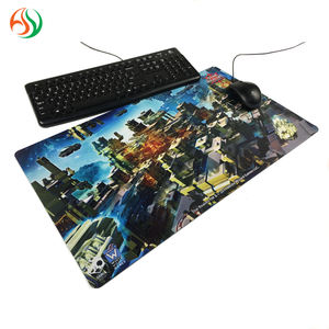 Tapis de <span class=keywords><strong>souris</strong></span> de jeu personnalisé en gros avec logo, grand tapis de jeu en caoutchouc pour joueur de table et usage au bureau, surface d'impression par sublimation - Product Image 2