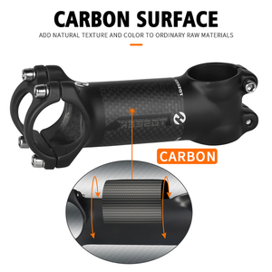 <span class=keywords><strong>TOSEEK</strong></span> - Taladro de Bicicleta de Carretera de Aluminio Negro Mate, Taladro Corto de 31.8mm, Compatible con Bicicletas de Montaña, Alta Resistencia, Peso Ligero, 40mm de Altura - Product Image 6
