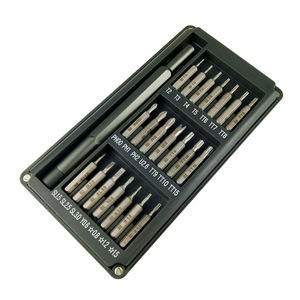 DZT <b>Precision</b> Aluminum Alloy <b>Screwdriver</b> Set 22 In 1 Magnetic Torx Ph Sl Phillips For Electronics Repair - Product Image 3