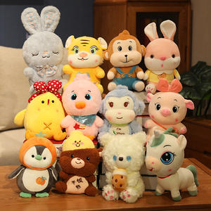 Boneka Plush Murah Promosi Pabrik untuk Mesin Capit Boneka Hewan Isi Dakron untuk Mesin Crane - Product Image 4