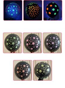 High Quality Biodegradable Neon Glowing <b>Balloons</b> Decoration Uv Fluorescent Latex Birthday Party - Product Image 6