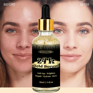 Hot Selling Skin Care Serum Organic Moisturizing Collagen Anti-aging Anti-wrinkle 24K Gold Niacinamide <b>Face</b> Serum - Product Image 2