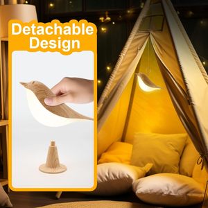 Bird Aroma Diffuser <b>Lamp</b> Touch Control LED Night Light Rechargeable Decorative <b>Lamp</b> - Product Image 3