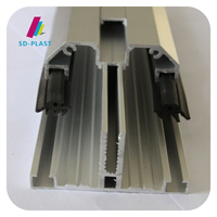 SUN-DECOR Profilé en aluminium industriel Extrusion en forme de U avec service de coupe pour bande lumineuse LED T3-T8 trempe 1-2mm d'épaisseur