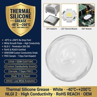 Pâte Thermique Haute Conductivité -40°C à 200°C Sans Point de Coulissement Isolante Électriquement pour Stations de Base 5G, Chargeurs de Véhicules Électriques, Onduleurs Solaires (OEM)