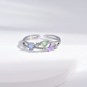 custom plata 925 <b>sterling</b> <b>Silver</b> Minimalist Yellow Gold Plated <b>ring</b> Ball Shape <b>Adjustable</b> Everyday Wear <b>adjustable</b> finger <b>rings</b> - Product Image 5