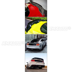 Alerón trasero de fibra de carbono real para Mustang, accesorios para Ford Mustang GT500 2015+, modificación del alerón trasero del coche. - Product Image 5