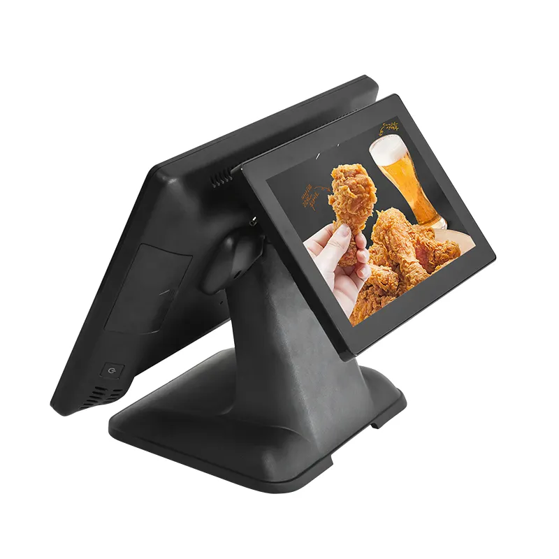 15 inch touch system point Of Sale system all in one For Restaurant POS Terminal Machine Cash Register Machine