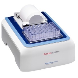 เครื่องวัดสเปกโตรโฟโตมิเตอร์แบบลำแสงคู่ Thermo Fisher NanoDrop Eight UV-Vis สำหรับการวิเคราะห์เชิงคุณภาพ - Product Image 3