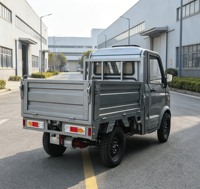 Camion de fret électrique à cabine fermée certifié EEC COC, pick-up à quatre roues, moteur sans balais, batterie au plomb-acide, 200-250 kW, 90-110 kWh