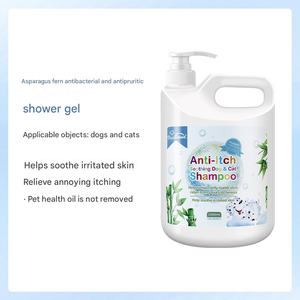 Vente en gros de <span class=keywords><strong>shampoing</strong></span> PH Balance de marque privée pour animaux de compagnie, gel <span class=keywords><strong>anti</strong></span>-démangeaisons, <span class=keywords><strong>shampoing</strong></span> de lavage pour chiens et chats, gallon, fabricant de <span class=keywords><strong>shampoing</strong></span> pour animaux de compagnie - Product Image 4