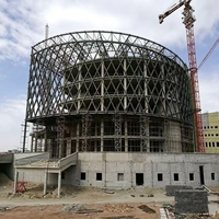 Edificio Prefabricado Moderno de Estructura de Acero Multicapa con Viga de Acero en Forma de H, Pintura Epoxi Anticorrosiva para Escuelas y Bibliotecas