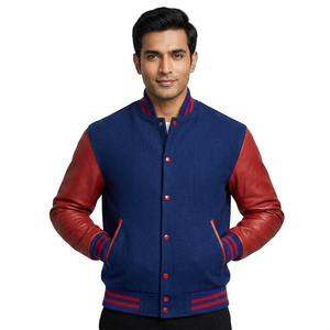 Chaquetas Personalizadas con Logotipo para Hombre, Alta Calidad para la Temporada de Invierno, MOQ Bajo, Chaqueta Letterman para Hombre 2025 - Product Image 1