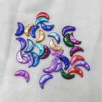 Perles en vrac naturelles d'eau douce, forme lune baroque, sans trou, brillantes et colorées, 16-17 mm, pour bijoux de fête, vente en gros
