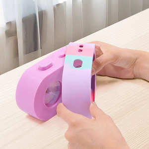 Cadeau Mignon <span class=keywords><strong>Anime</strong></span> Mechanical Quartz Mini Table Minimal Desktop Pink Small Alarm Analog Clock on Desk with Sound Voice Recording - Product Image 4