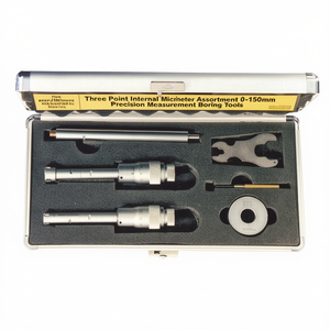 Three Point Internal Micrometer Assortment 0 150mm Precision Measurement Boring Tools - Product Image 2