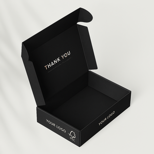 Sang trọng biểu tượng tùy chỉnh bưu phẩm hộp giấy cho quần áo thương hiệu nổi Hộp quà tặng sang trọng bao bì bán buôn gửi thư vận chuyển bao bì - Product Image 2