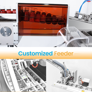 Máquina Cartonadora Automática de Carga Lateral Continua para Blísteres, Lápices Labiales y Leche Limpiadora - Product Image 3