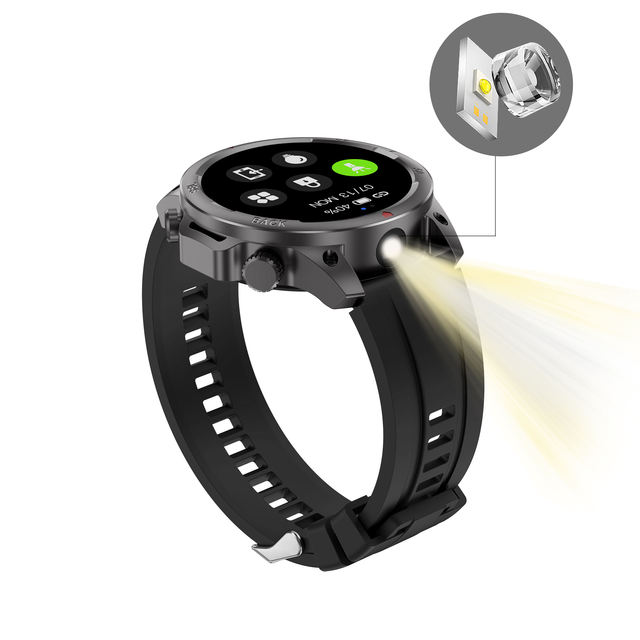 2025 DK68 Smart Watch Unisex 1.53-Inch IPS LED Screen IP68 Strong Light for Call Heart Rate Monitoring 410mAh Battery GPS
