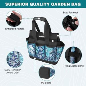 Free sample Garden <b>Tool</b> <b>Bag</b> Manufacturer Home Storage for Gardening by Men and Women <b>Tool</b> <b>Kit</b> <b>Bag</b> with Hand Tooled Basket - Product Image 2