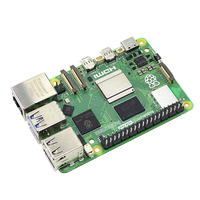 Kit d'apprentissage Raspberry Pi 5 avec processeur BCM2712 Quad-core 2,4 GHz 64 bits Arm Cortex-A76