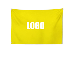Drapeau de fanion en tissu personnalisé de haute qualité avec logo, bannière de marque personnalisée, promotions commerciales, décoration d'événements, affichage d'identité, durable - Product Image 3