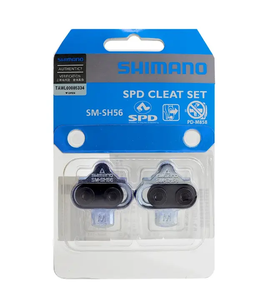 Tacos <span class=keywords><strong>Shimano</strong></span> SM-SH51 SH56 para bicicleta de montaña, tacos de pedal de liberación individual/múltiple para zapatillas de ciclismo con tornillos - Product Image 1
