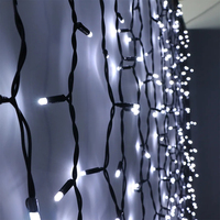 Guirlandes LED IP67 en cascade, câble en caoutchouc, connectables, multi-CCT, 20AWG, pour Noël, mariage, jardin, toile de fond, décoration commerciale