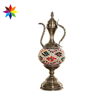Lampe Ottoman de Décoration de Marrakech, Lampe de Table en Mosaïque Turque Faite à la Main, Lampe de Bureau