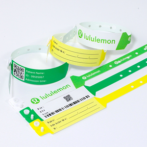 Braccialetti in PVC Personalizzati con Logo e Colori Diversi, Braccialetti Identificativi Ospedalieri, Braccialetti Medici Impermeabili in Vinile, Braccialetti in Plastica - Product Image 5