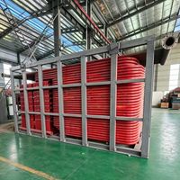 Caldera de aceite térmico industrial automática de alta calidad, serie YLW3000kw, con rejilla de cadena horizontal para combustión de carbón, biomasa y leña