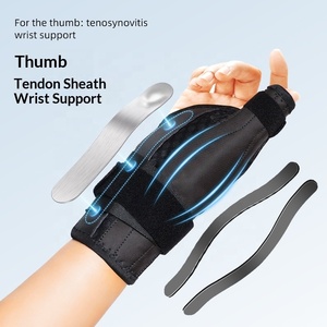 Attelle de poignet sportive en nylon respirante pour hommes et femmes, soutien stabilisateur du <span class=keywords><strong>pouce</strong></span>, protection de la gaine tendineuse - Product Image 1