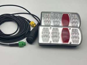 E-mark Led fabricants de feux arrière de remorque Kit étanche 13 broches prise ue harnais de fils pour voiture remorquage caravanes Atv bateau - Product Image 4