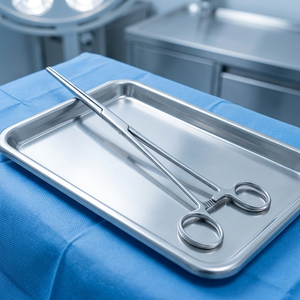 Pince porte-aiguilles en acier inoxydable à tête TC, instrument chirurgical orthodontique manuel réutilisable - Product Image 4