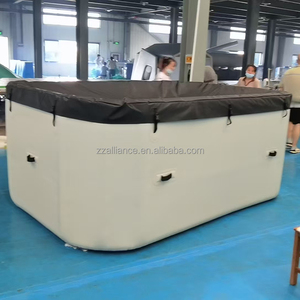Piscine gonflable Drop Stitch avec siège, spa gonflable pour enfants et adultes pour la cour - Product Image 2