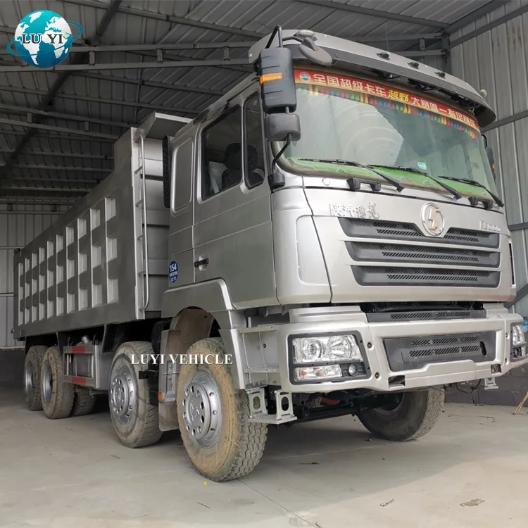 Camion à benne succion shaman à main reconditionné et d'occasion, 8x4 10 roues, mercedes truck, en solde, nouveau, 2020