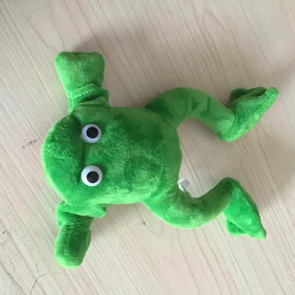 Nuova fionda che vola urlando rana peluche peluche peluche peluche giocattolo di peluche