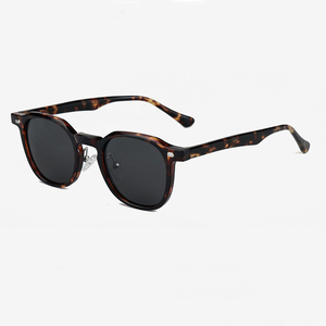 Lbashades P9191 デザイナーカスタムグラス スクエアカスタムロゴ 偏光サングラス <span class=keywords><strong>2026</strong></span> レトロサングラス ユニセックス アセテートサングラス - Product Image 1