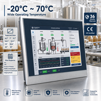 Mochuan MC4070E Pantalla Táctil HMI de 7 Pulgadas para Operador, Resolución 800x480, CPU ARM Cortex-A8 de 600MHz, Ethernet, Carcasa Metálica Integrada