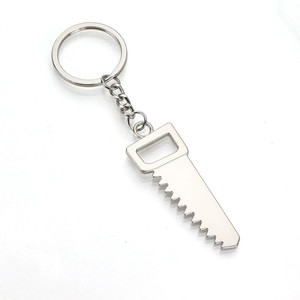 Mini herramienta de utilidades de Metal 3D creativa, llaveros, martillo de simulación, alicates, pala, destornillador, herramientas de combinación, llavero - Product Image 3