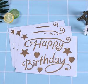ZY0936C Wholesale Customized Happy Birthday Bobo <strong>Sticker</strong> for Love Wedding Creative <strong>DIY</strong> Balloon <strong>Stickers</strong> Children - Product Image 6