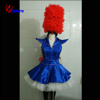 Robe de scène rétro style cirque avec éclairage LED pour bar, boîte de nuit, carnaval, défilé de mode, événement cosplay