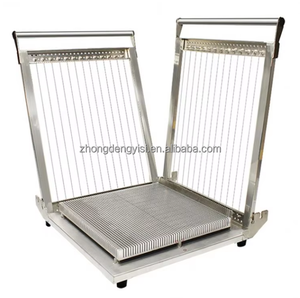 <b>Confectionery</b> Cutting Machine Slicer Manufacturer Guitar Cake Cutter Manual Double Blade Cake Cutting Machine - Product Image 1