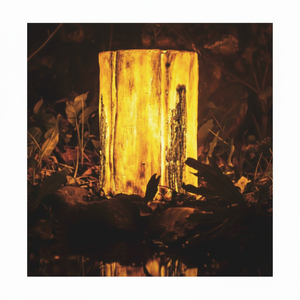 Luz LED con forma de tronco de árbol 3D, personalizada, IP65, de resina y fibra de vidrio, iluminación exterior para jardín, para decoraciones navideñas. - Product Image 1