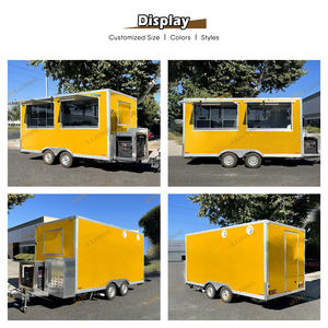 ג 'ינליינג מפעל odm oem זיכיון מזון מצויד במלואו סייאוסה קיוסק קניון נייד משאית מזון מהיר למכירה - Product Image 2