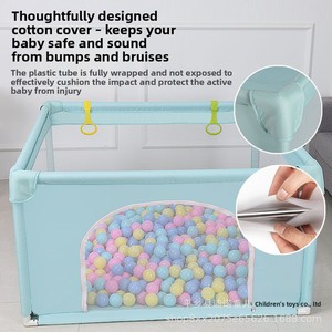 Valla de tela para gatear para niños, para sala de estar, protección para bebés, seguridad doméstica, origen CN, modelo Cinco Cientos Ochenta y Nueve - Product Image 3