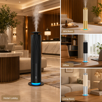 Diffuseur d'arômes silencieux sans eau, rechargeable, en alliage d'aluminium, machine à parfum intelligente sans fil pour grande surface