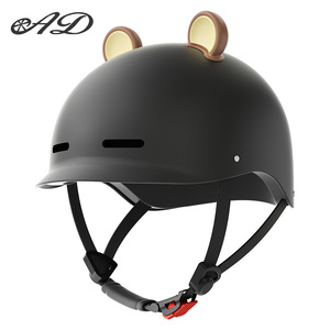 <span class=keywords><strong>Casque</strong></span> Demi-Face en ABS Style Mignon avec Petites Oreilles Détachables pour Moto – Vente Chaude Usine AD – Vente en Gros - Product Image 6
