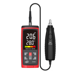 Testeur de vibrations portatif haute précision GT633B, détecteur de sonde moteur 1 an de garantie, protection IP67, précision 5 %, piézoélectrique 5W - Product Image 6
